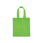 80 g/m2 non-woven fabric mini shopping bag with gusset and short handles 2