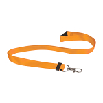 Satin lanyard with safety release clasp 1