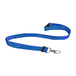 Satin lanyard with safety release clasp 1