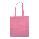 Heat-sealed 80 g/m2 non-woven fabric shopping bag with gusset and long handles 2