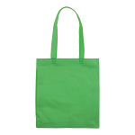 Heat-sealed 80 g/m2 non-woven fabric shopping bag with gusset and long handles 2