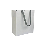 Laminated, heat-sealed 100 g/m2 non-woven fabric shopping bag with gusset 1