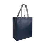 Laminated, heat-sealed 100 g/m2 non-woven fabric shopping bag with gusset 3