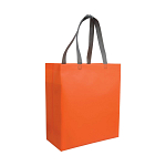 Laminated, heat-sealed 100 g/m2 non-woven fabric shopping bag with gusset 3