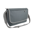 600d polyester book bag with 2 pockets and adjustable shoulder strap 1