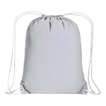 135 g/m2 cotton backpack with drawstring closure 1