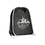 135 g/m2 cotton backpack with drawstring closure 2