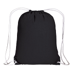 135 g/m2 cotton backpack with drawstring closure 1