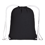 135 g/m2 cotton backpack with drawstring closure 1