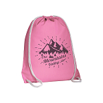 135 g/m2 cotton backpack with drawstring closure 2