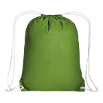 135 g/m2 cotton backpack with drawstring closure 1