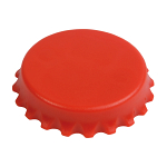 Abs and metal, bottle top-shaped, screw-top and bottle opener with magnets 1