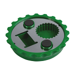 Abs and metal, bottle top-shaped, screw-top and bottle opener with magnets 2