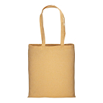 150 g/m2 recycled cotton shopping bag, melange effect, long handles 2