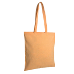 150 g/m2 recycled cotton shopping bag, melange effect, long handles 4