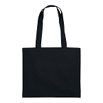 200 g/m2 cotton shopping bag, long handles and gusset 2