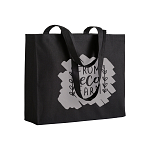200 g/m2 cotton shopping bag, long handles and gusset 4