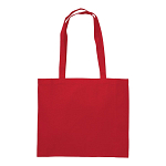 200 g/m2 cotton shopping bag, long handles and gusset 2