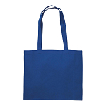 200 g/m2 cotton shopping bag, long handles and gusset 2