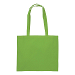 200 g/m2 cotton shopping bag, long handles and gusset 2