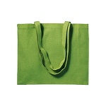 200 g/m2 cotton shopping bag, long handles and gusset 3