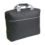 600d polyester briefcase with handle and zip closure 2
