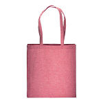 150 g/m2 recycled cotton shopping bag, melange effect, long handles and gusset 2
