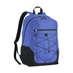 600D polyester 4-pocket backpack (two mesh side pockets). Padded straps and back 1