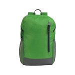 600d polyester 4-pocket backpack (two mesh side pockets). padded straps and back 2
