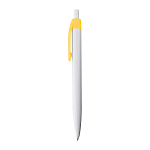 White pen with coloured clip 2