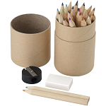 Woodby 26-piece coloured pencil set 1