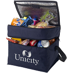 Oslo 2-zippered compartments cooler bag 13L 2