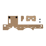 Virtual Reality glasses made of cardboard 2