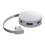 4 port - rounded USB-Hub 2