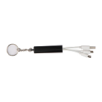 Keychain with USB charging cab 3