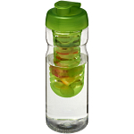 H2O Base® 650 ml flip lid sport bottle & infuser 1