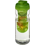 H2O Base® 650 ml flip lid sport bottle & infuser 1