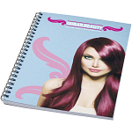 Desk-Mate® A5 colour spiral notebook 1