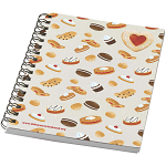 Desk-Mate® A6 recycled colour spiral notebook 1