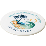 Renzo round plastic coaster 1