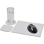 Brite-Mat® mouse mat and coaster set combo 1 1