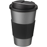 Americano® 350 ml tumbler with grip & spill-proof lid 1