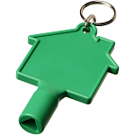 Maximilian house-shaped meterbox key with keychain 1