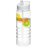 H2O Treble 750 ml spout lid sport bottle 2