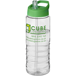 H2O Treble 750 ml spout lid sport bottle 2