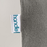 Recycled cotton shopping bag 190 g/m2, long handles, 38 x 42 cm 4