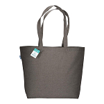190 g/m2 recycled cotton shopping bag with long handles and gusset 2