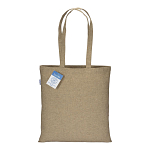 280g/m2 recycled cotton carbon neutral shopping bag, long handles 2