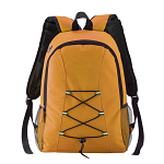 600D polyester Backpack with earbuds port 2