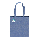 190 g/m2 recycled cotton shopping bag, long handles and gusset 2